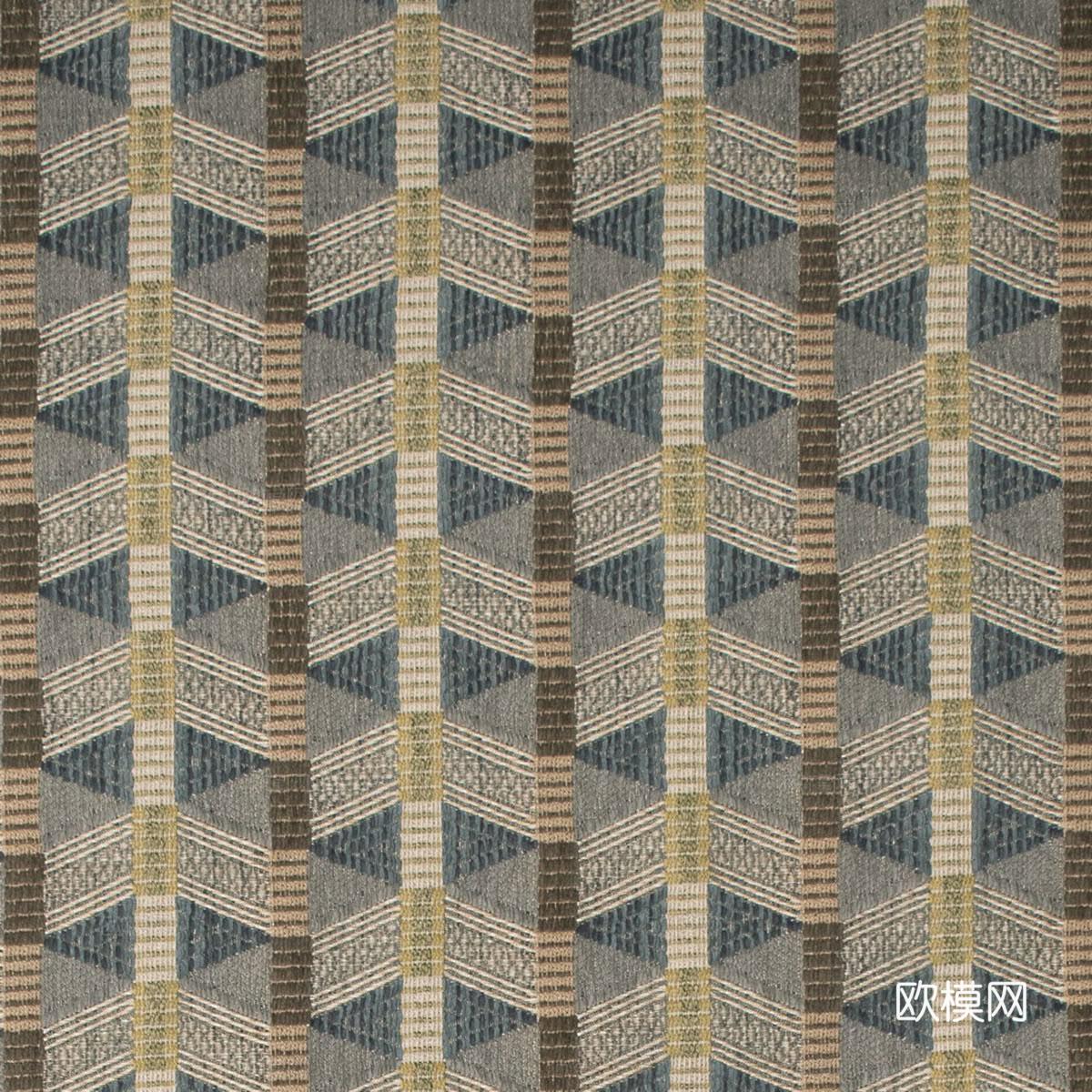 现代北欧花纹布纹