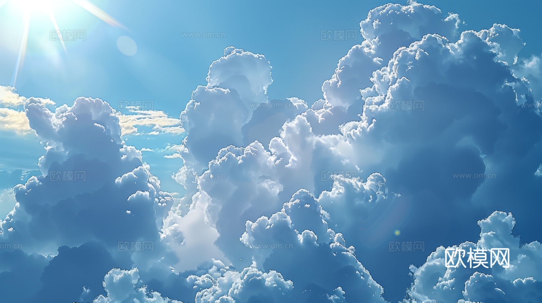 外景天空云彩