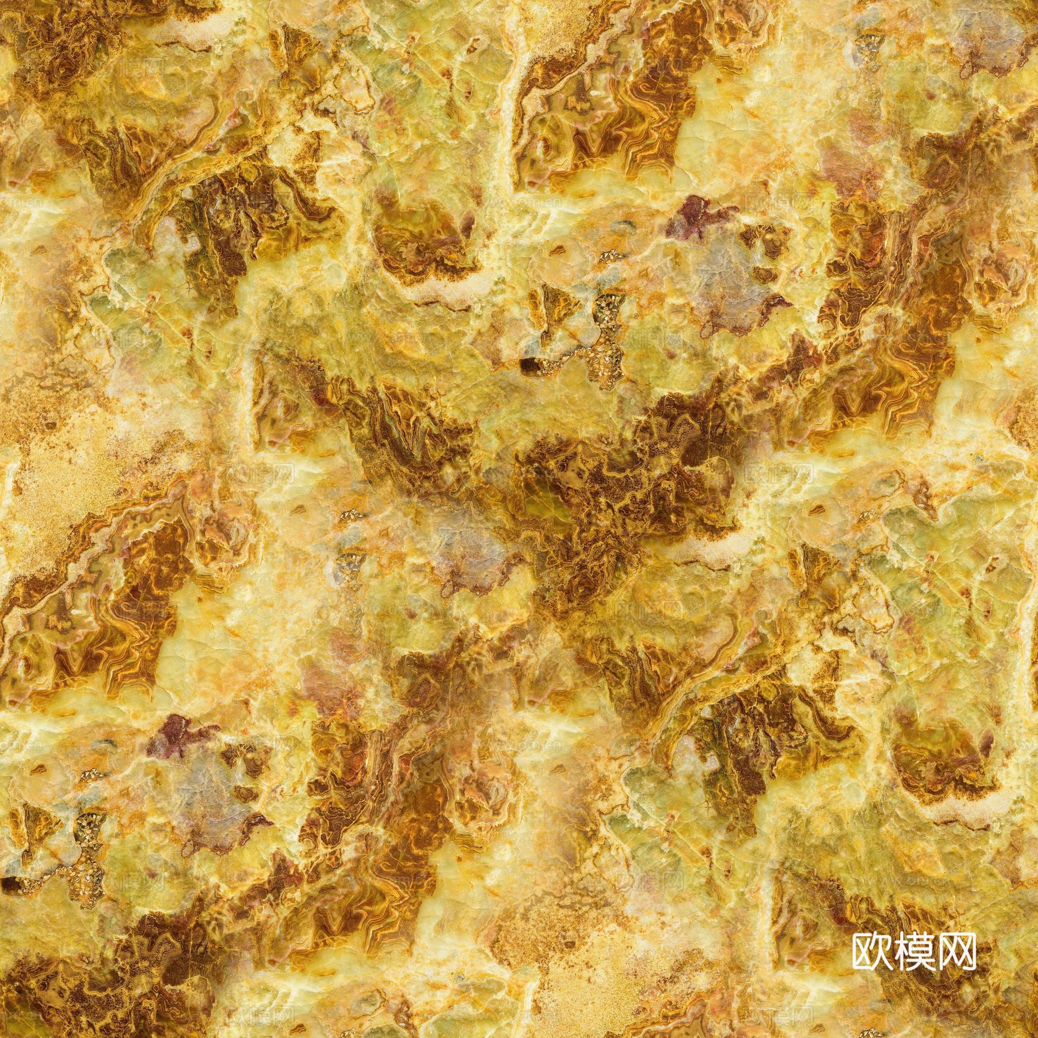 金色花纹大理石