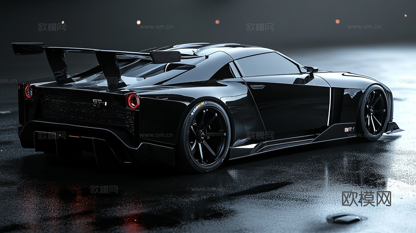 高级跑车赛车壁纸挂画下载（渲染图4）