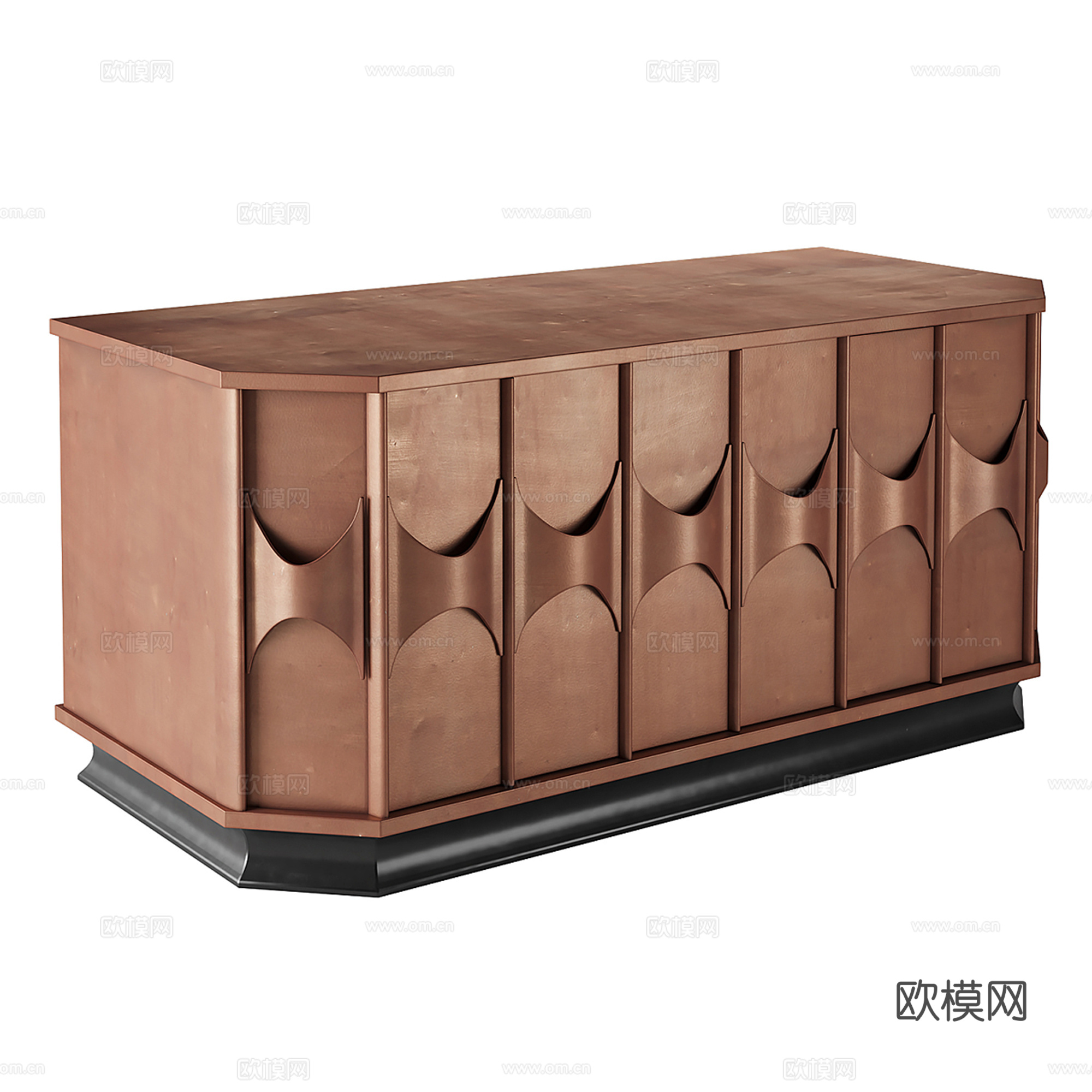 现代电视柜 装饰柜 矮柜3d模型