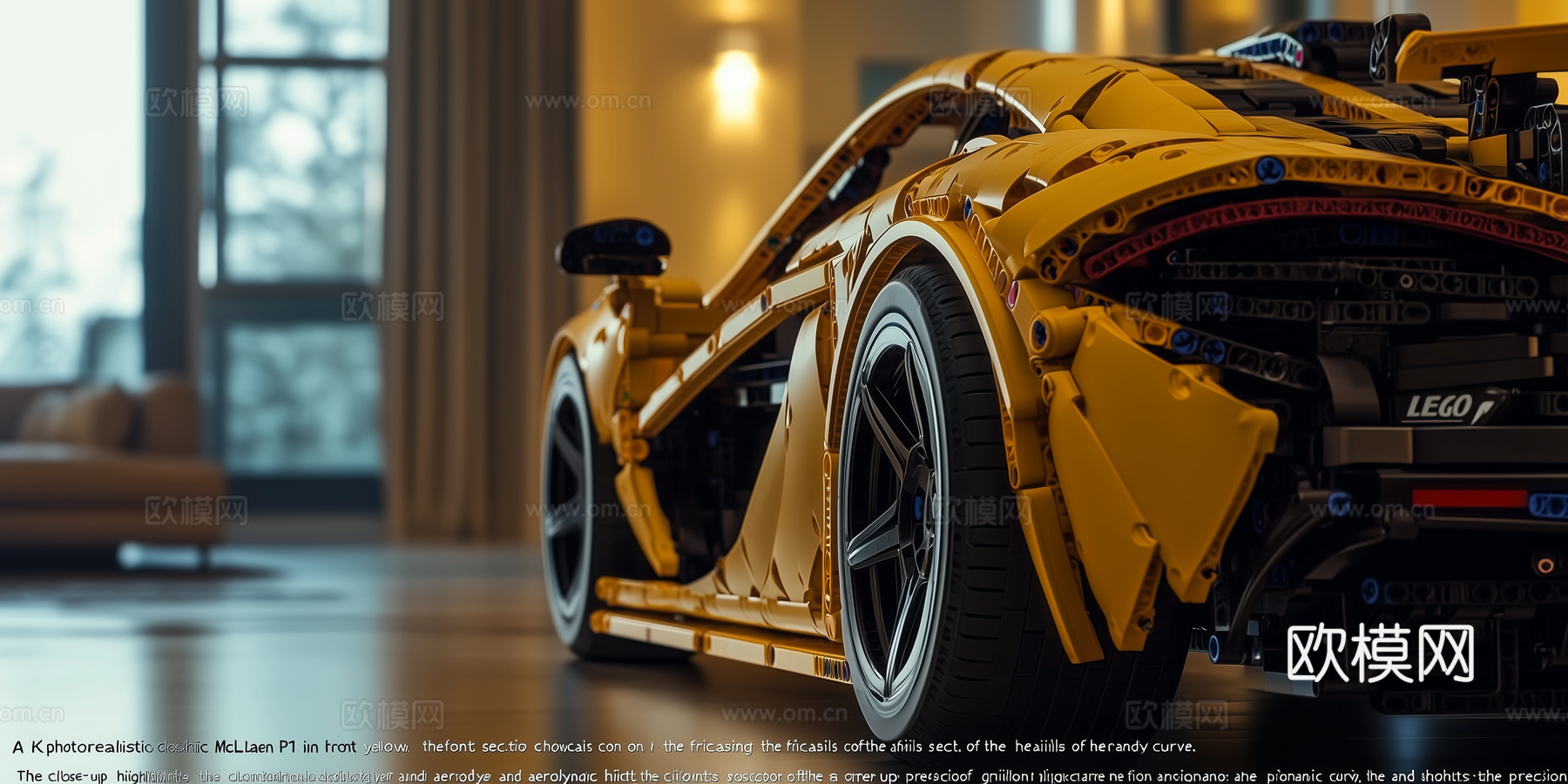 高级跑车赛车壁纸挂画下载（渲染图4）