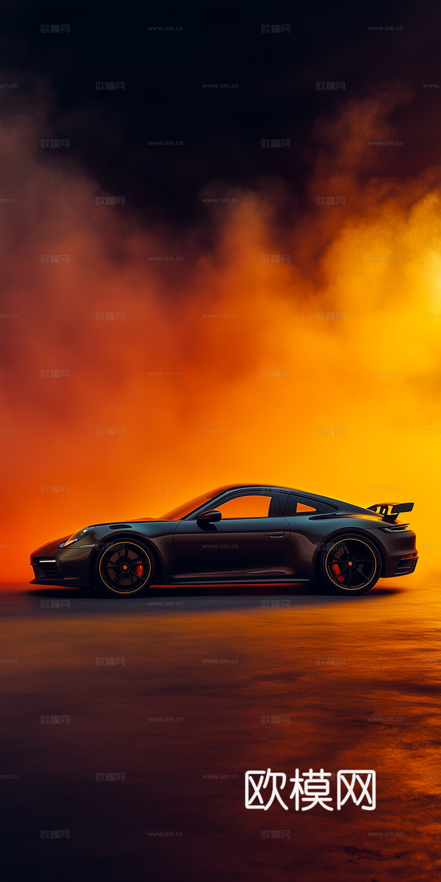 高级跑车赛车壁纸挂画下载（渲染图8）