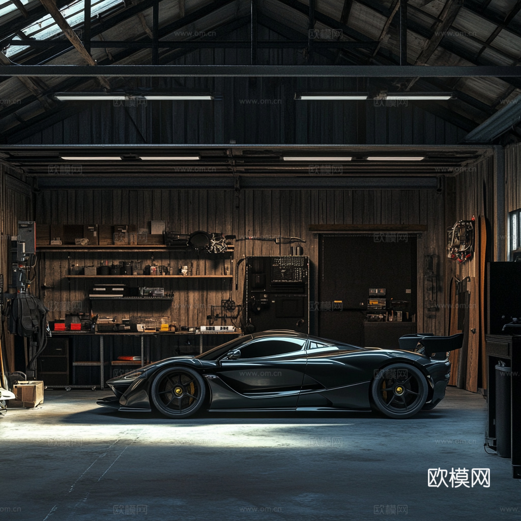 高级跑车赛车壁纸挂画