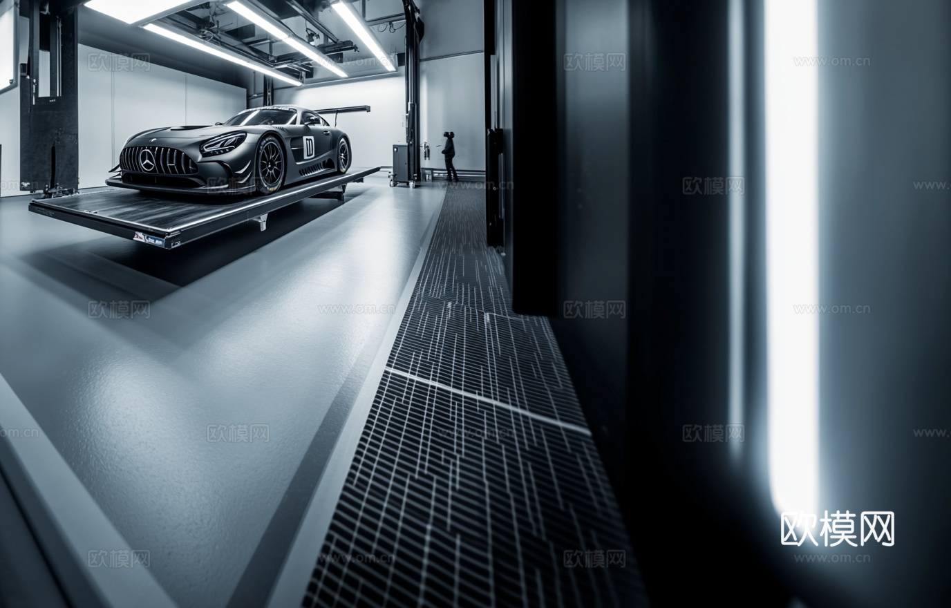 高级跑车赛车壁纸挂画下载（渲染图2）