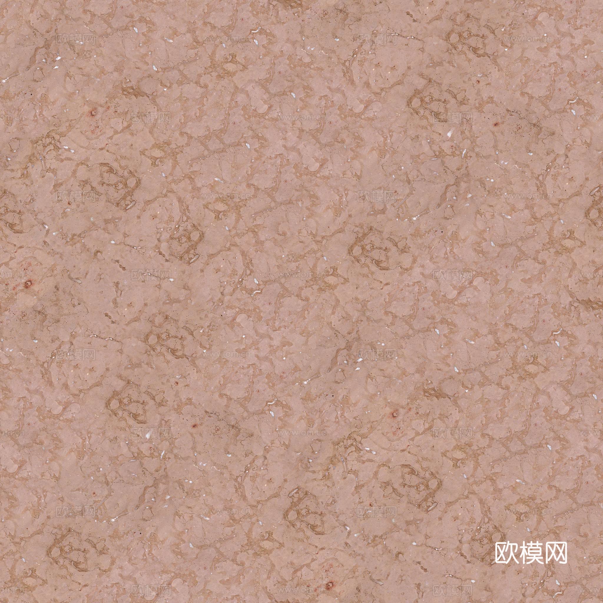 淡红色大理石