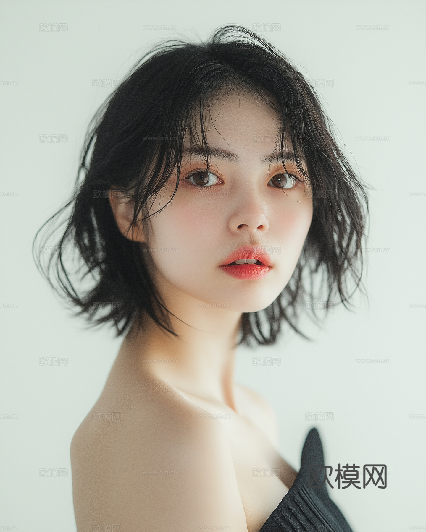 美女人物肖像挂画装饰画