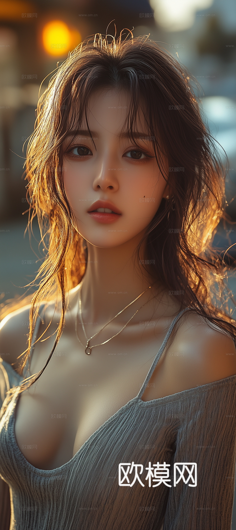 美女人物肖像挂画装饰画