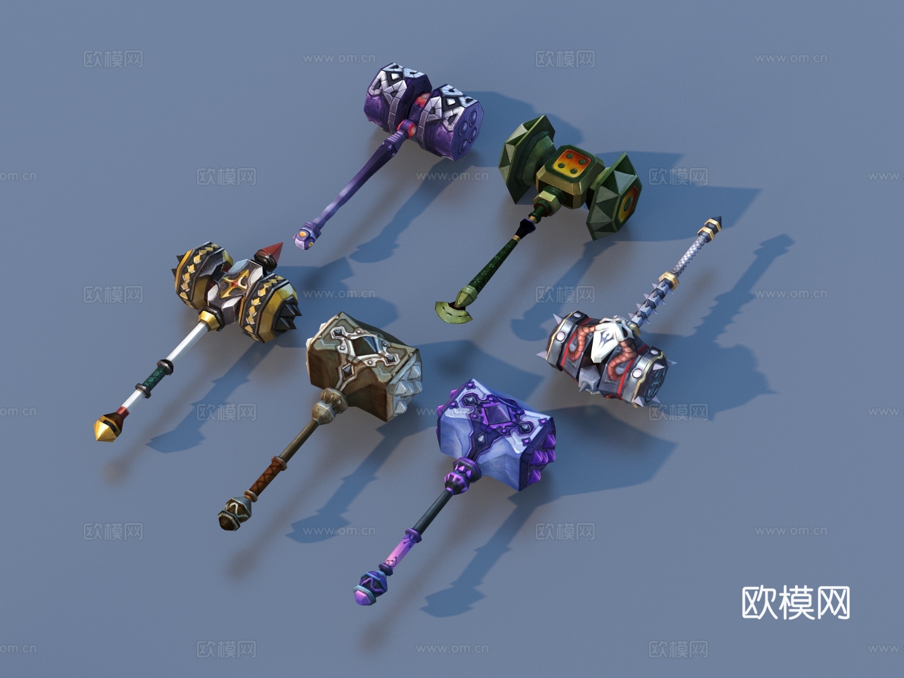 武器 兵器 游戏道具3d模型