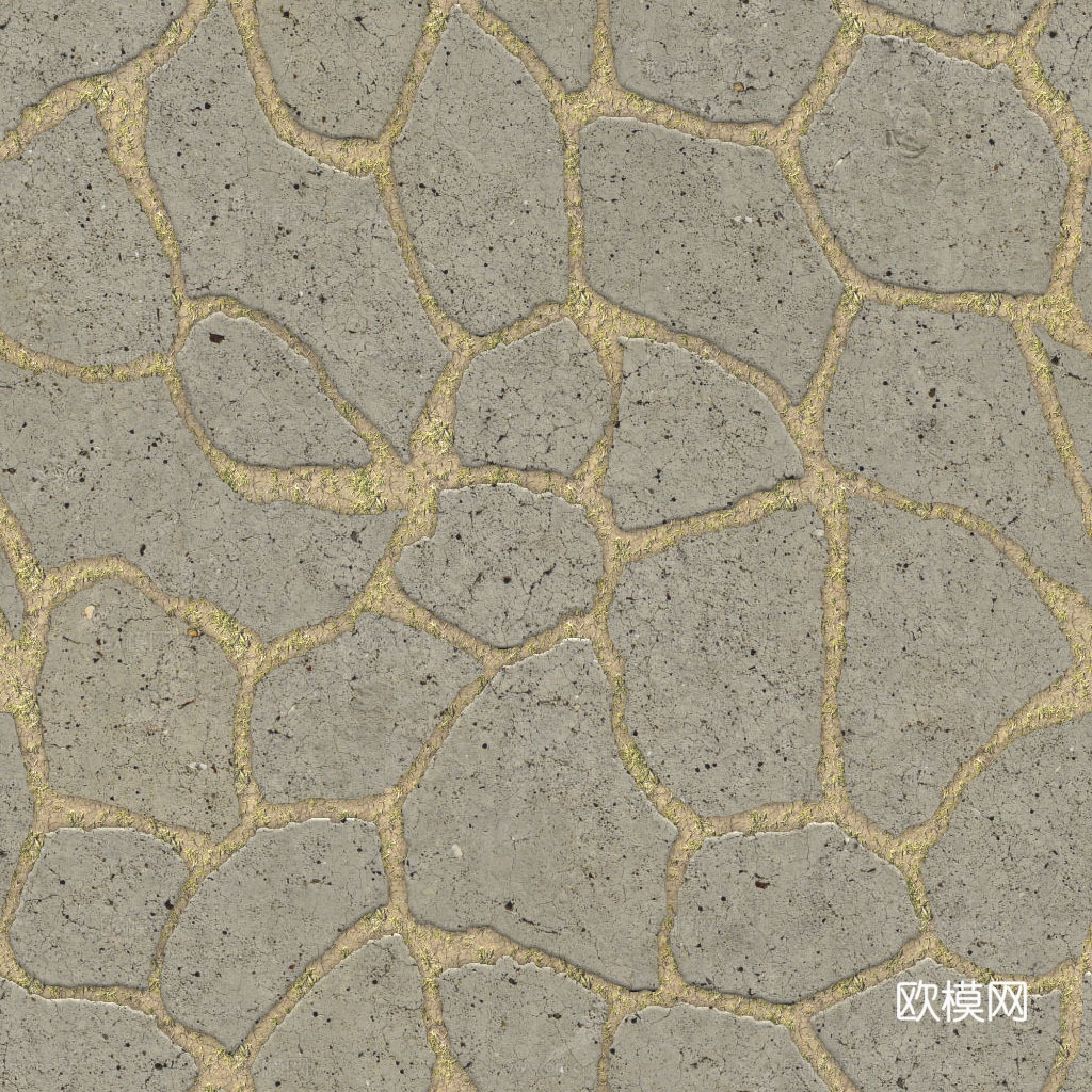 龟裂缝地面