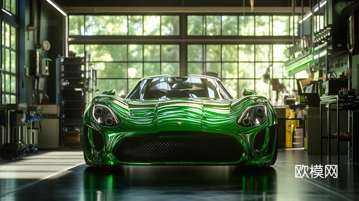 高级跑车赛车壁纸挂画下载（渲染图3）