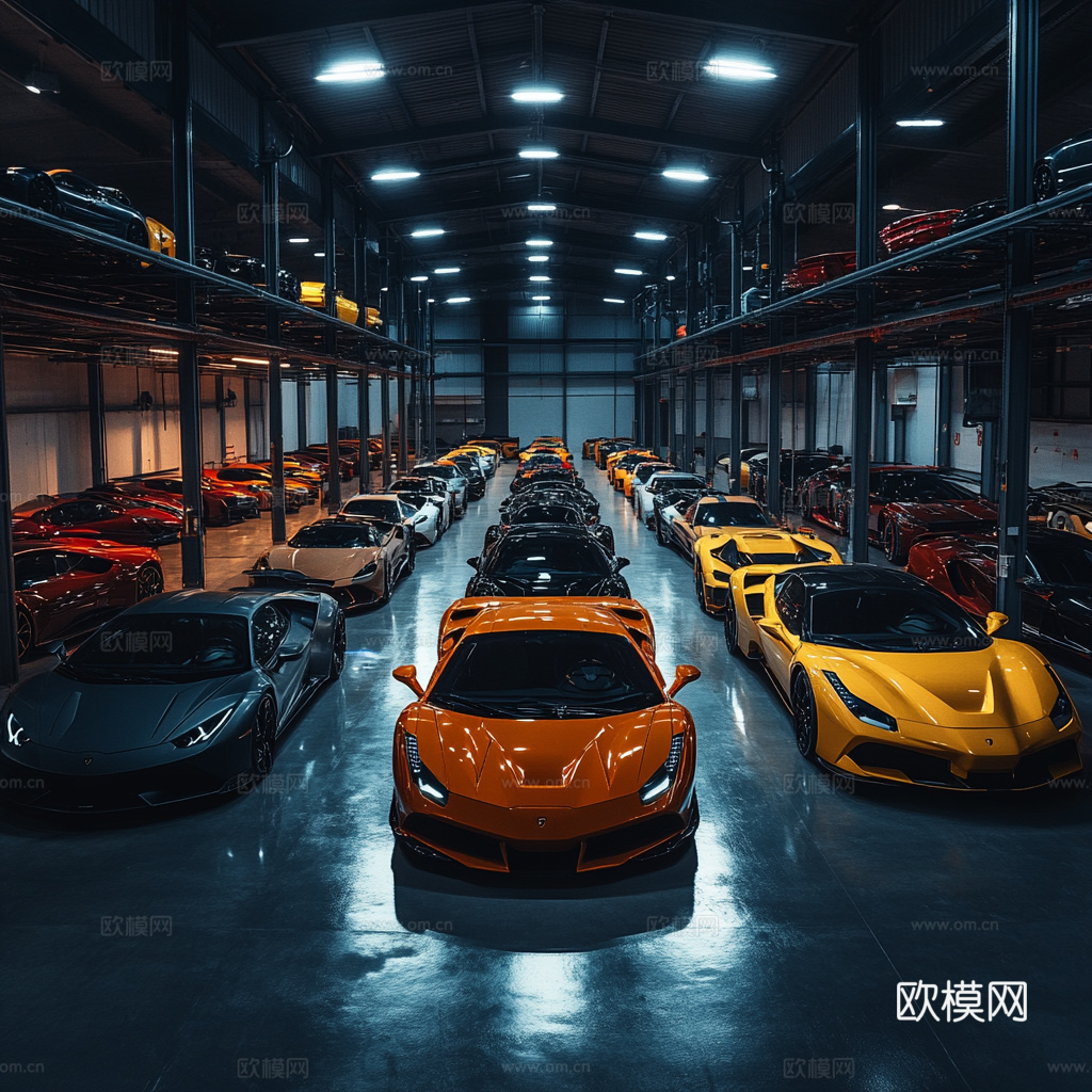 高级跑车赛车壁纸挂画