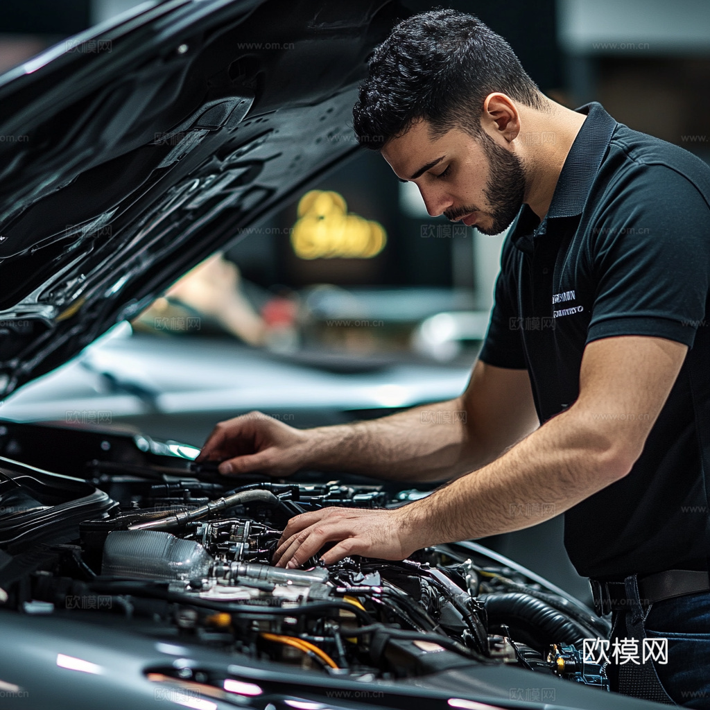 高级跑车赛车壁纸挂画下载（渲染图1）