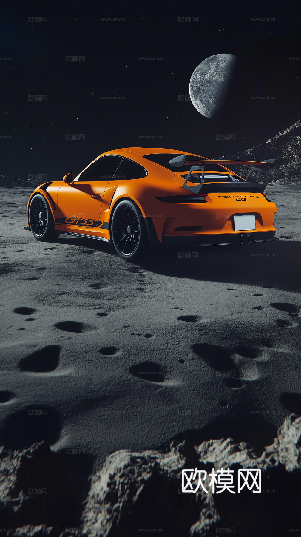 高级跑车赛车壁纸挂画下载（渲染图6）