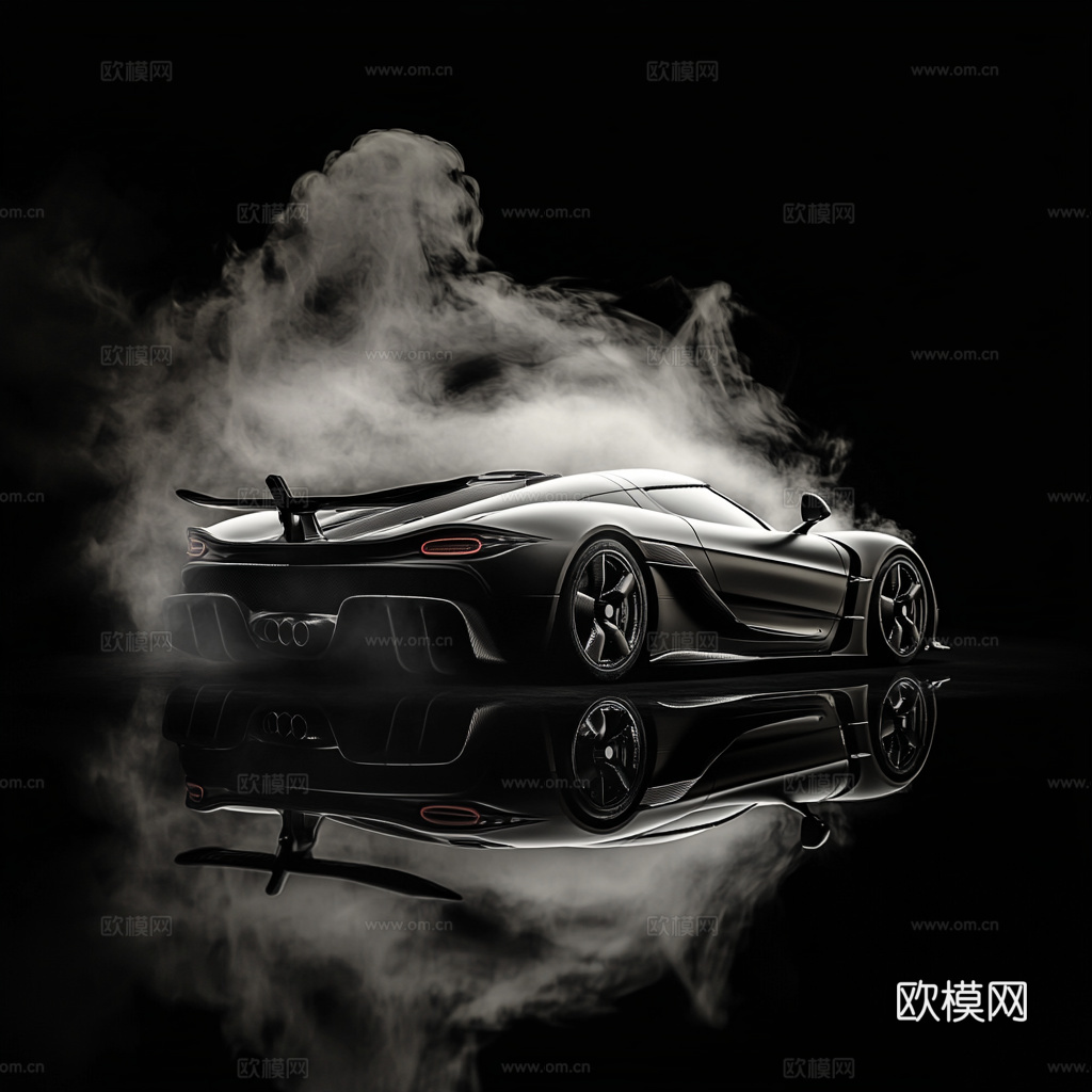 高级跑车赛车壁纸挂画