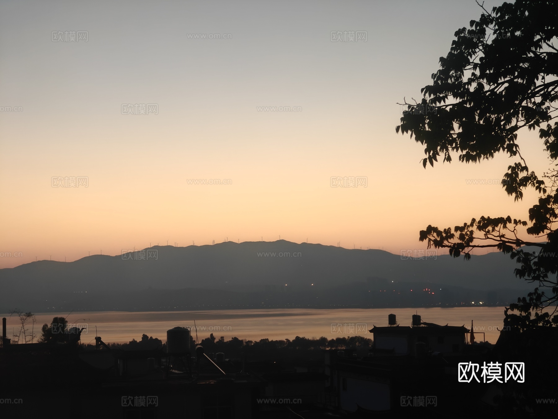 海边窗外