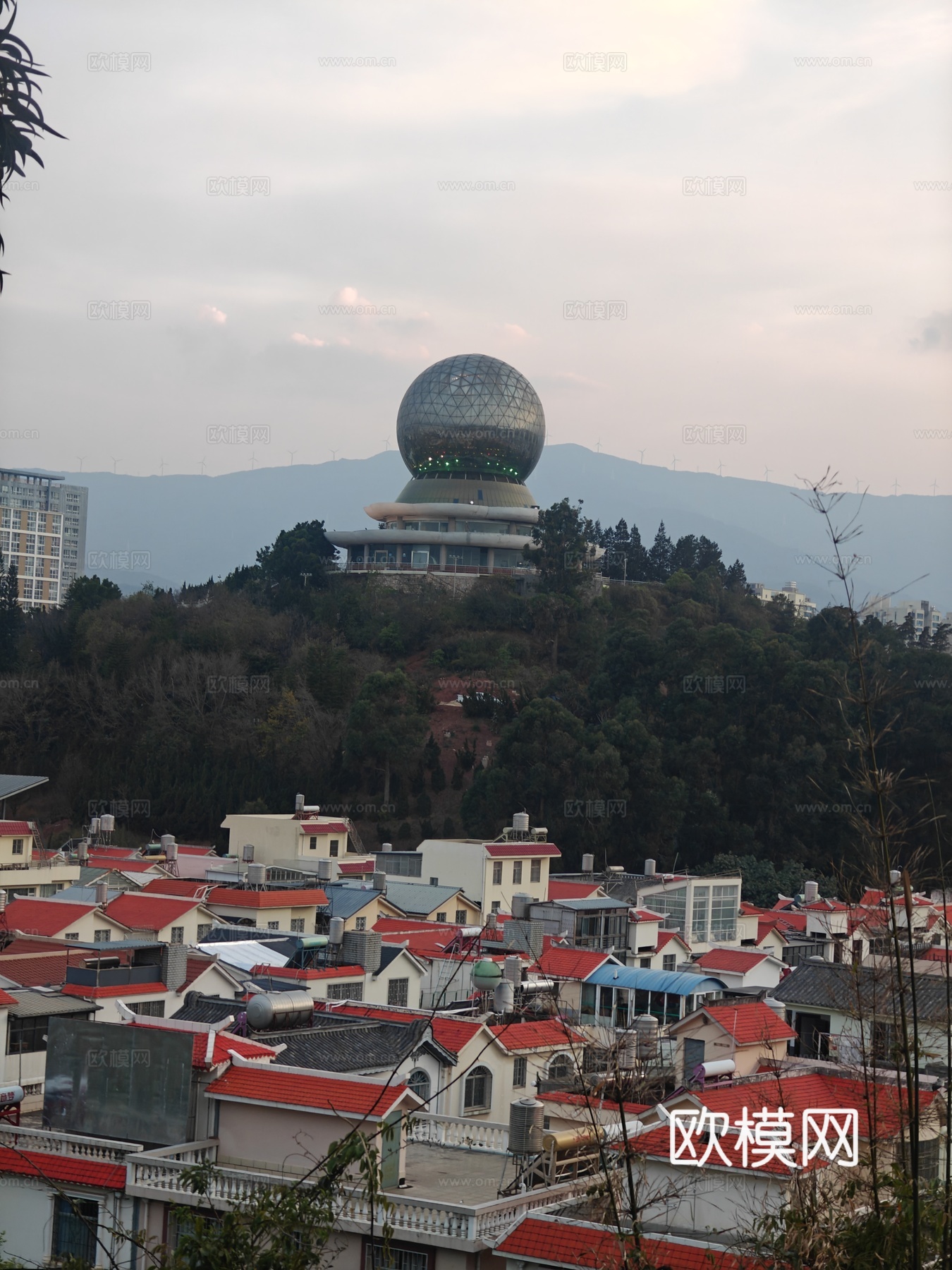 窗外