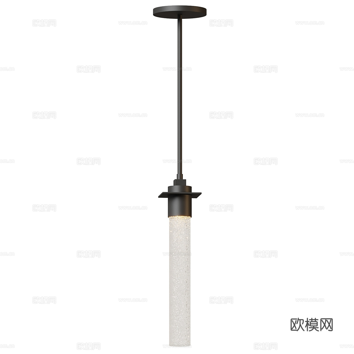 现代意式轻奢极简装饰小吊灯3d模型