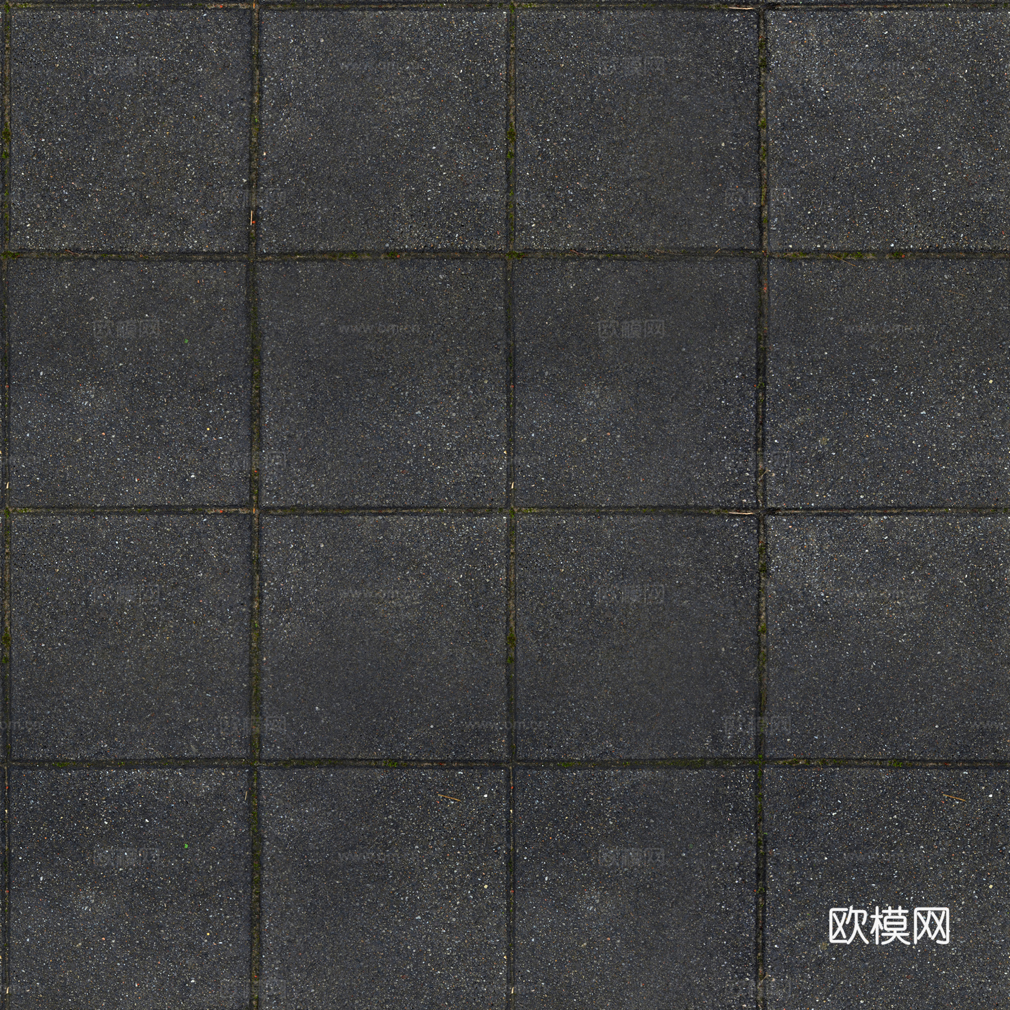 黑我透水砖