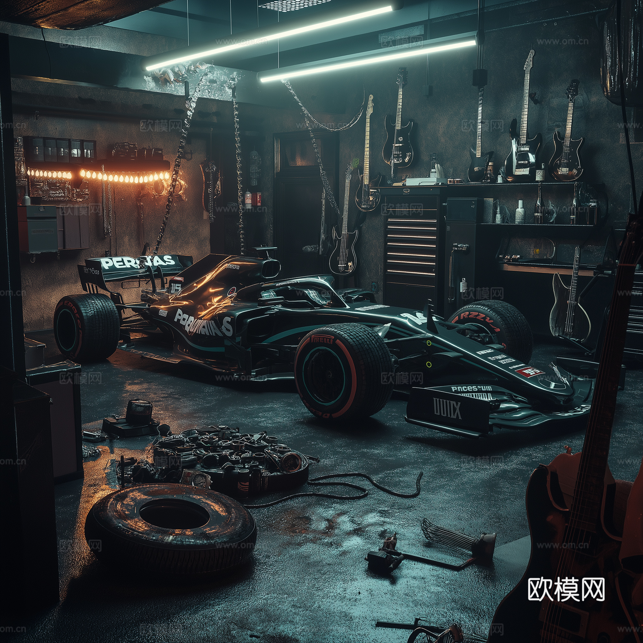 高级跑车赛车壁纸挂画