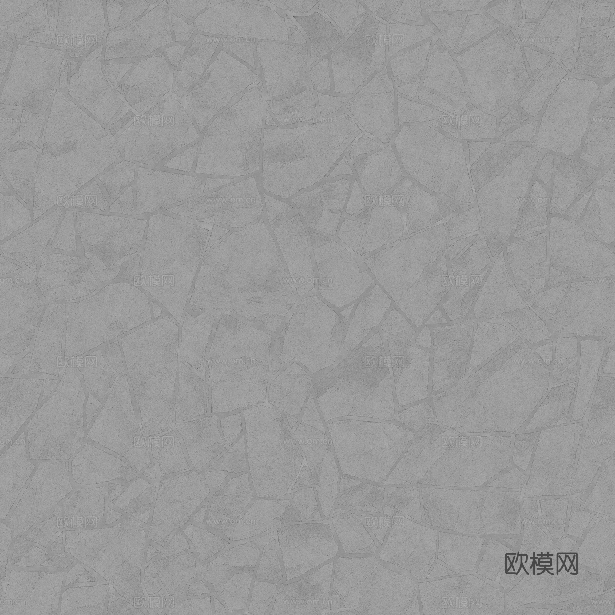 灰色龟裂缝铺地