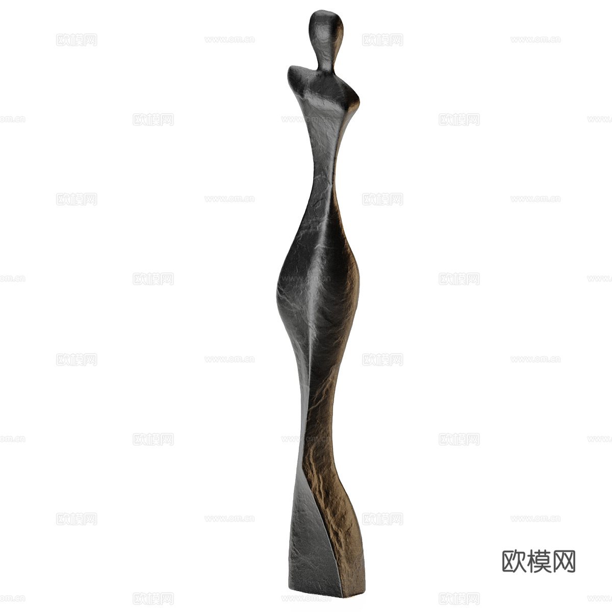 现代意式意式艺术雕塑 抽象雕塑3d模型