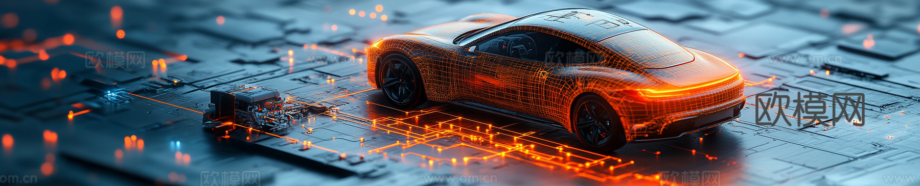 高级跑车赛车壁纸挂画下载（渲染图5）