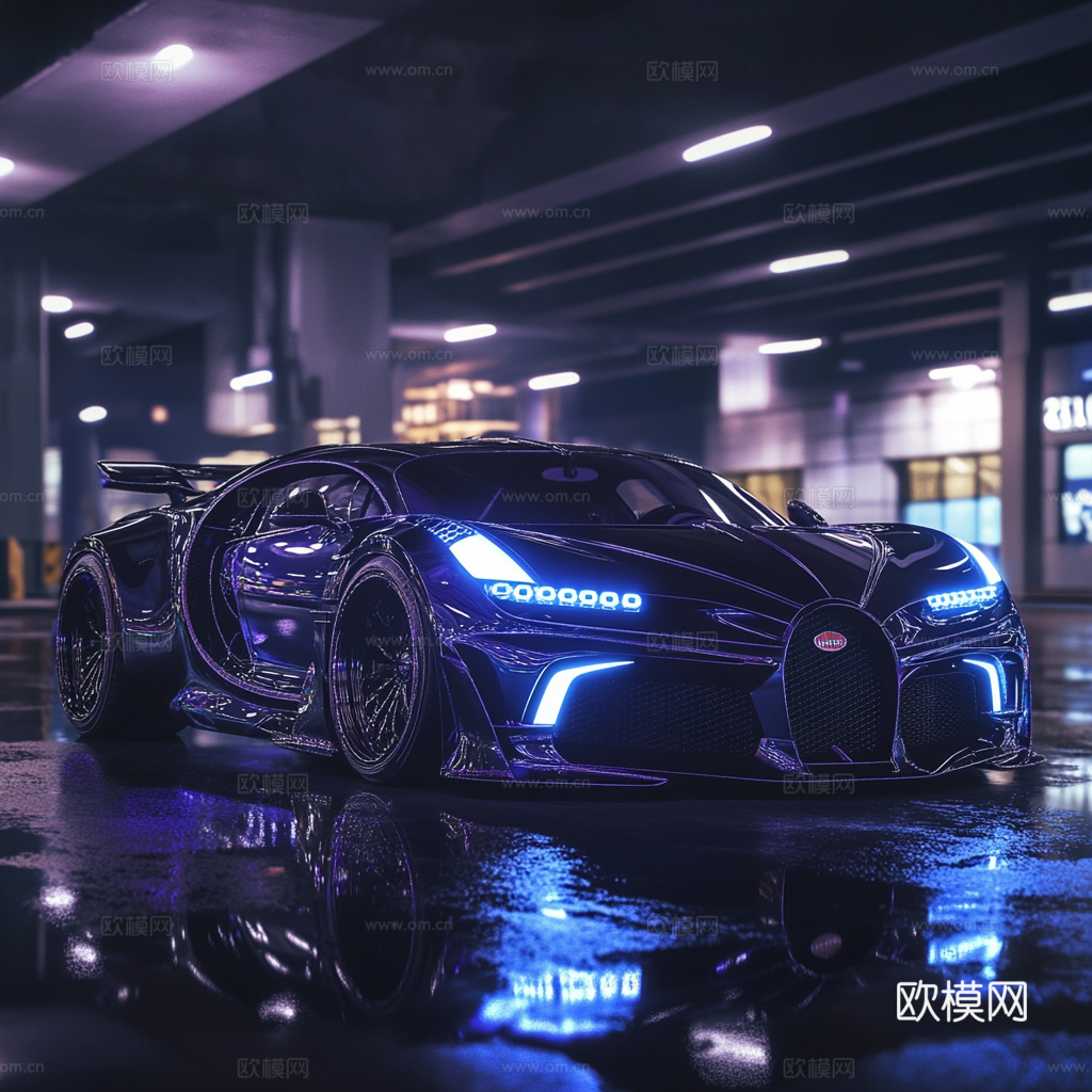 高级跑车赛车壁纸挂画下载（渲染图3）