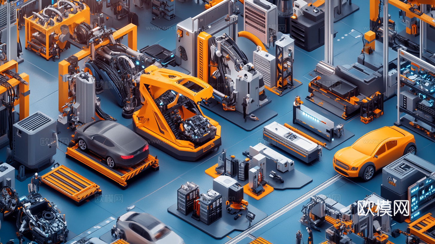 高级跑车赛车壁纸挂画下载（渲染图5）