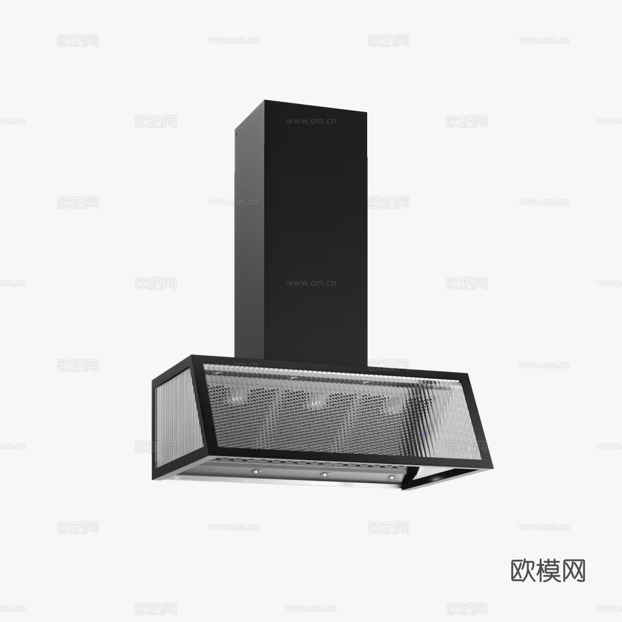 抽油烟机 壁挂抽油烟机su模型