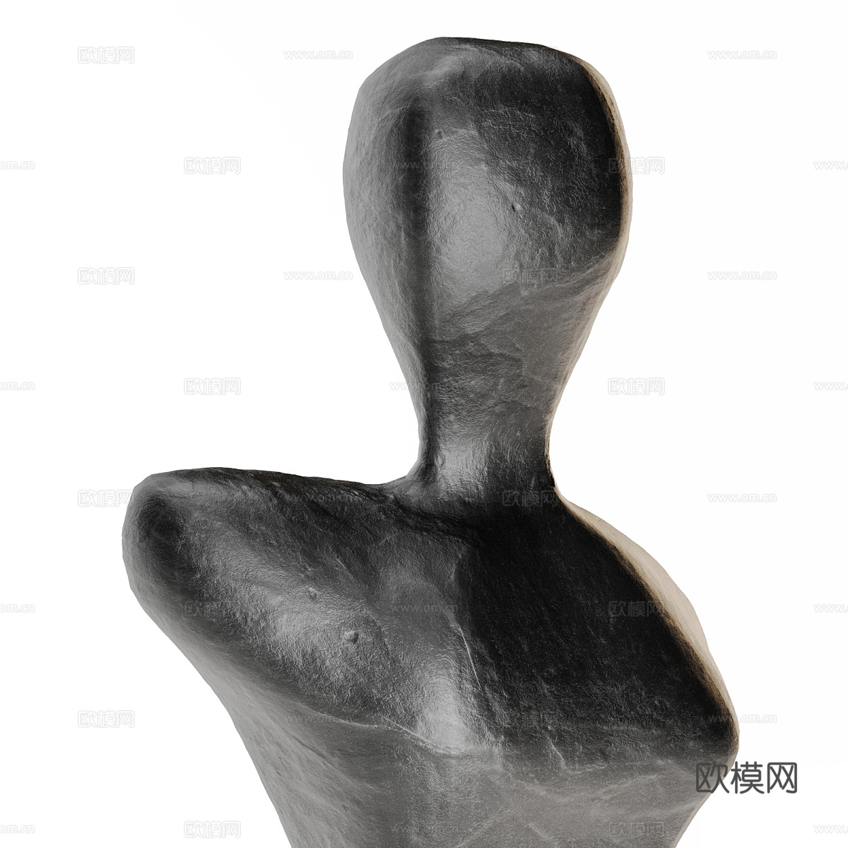现代意式意式艺术雕塑 抽象雕塑3d模型