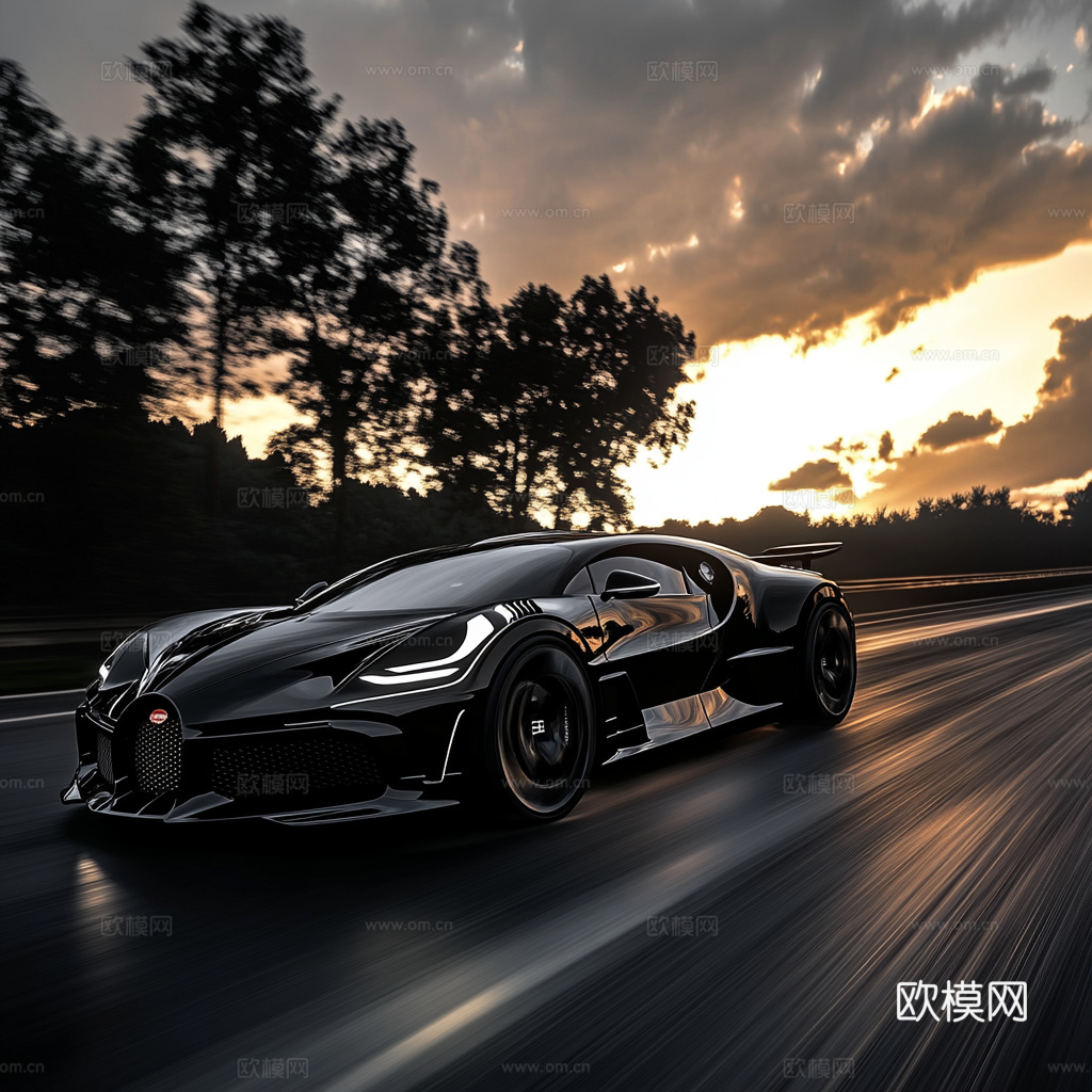 高级跑车赛车壁纸挂画