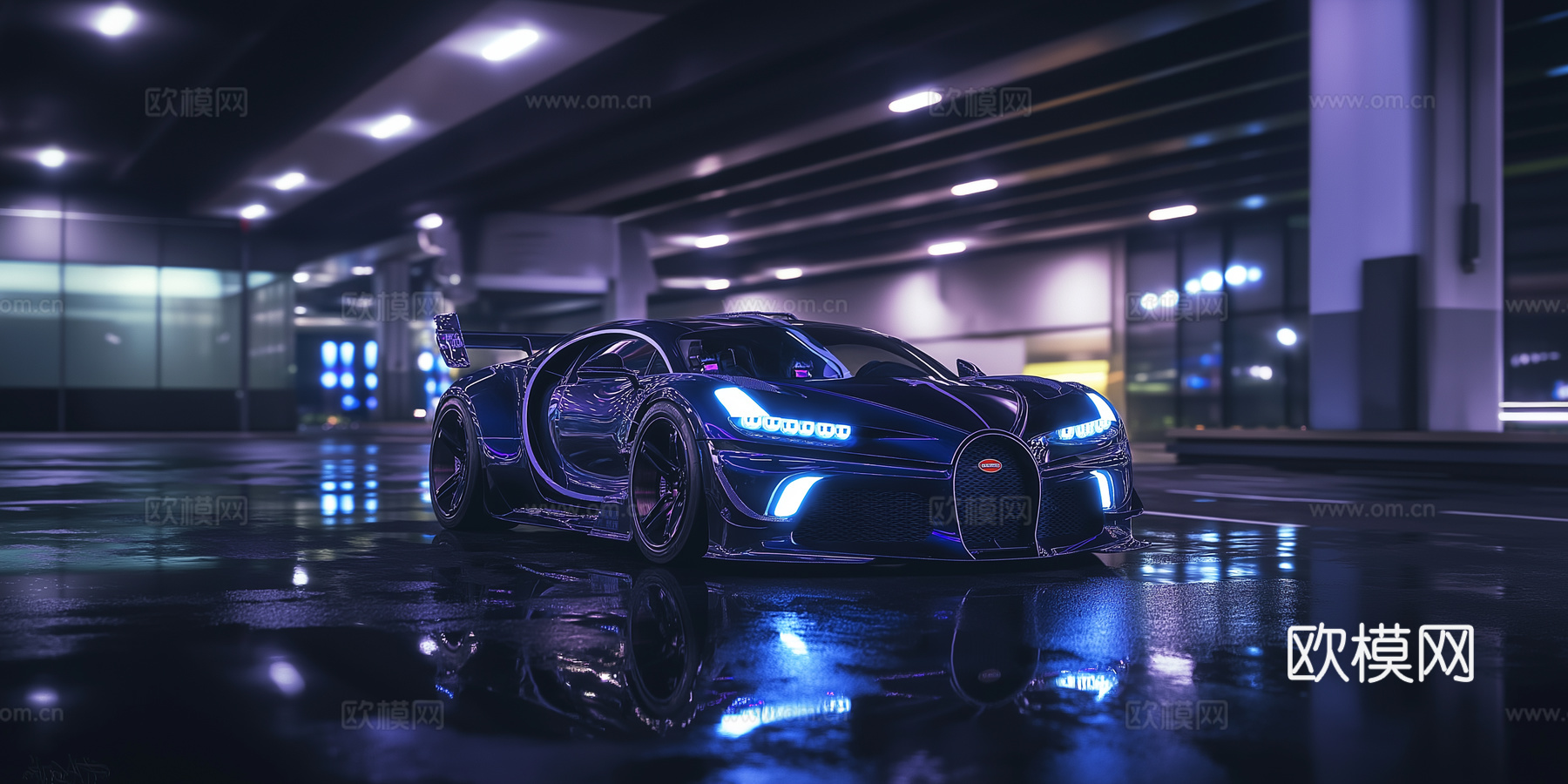 高级跑车赛车壁纸挂画下载（渲染图8）