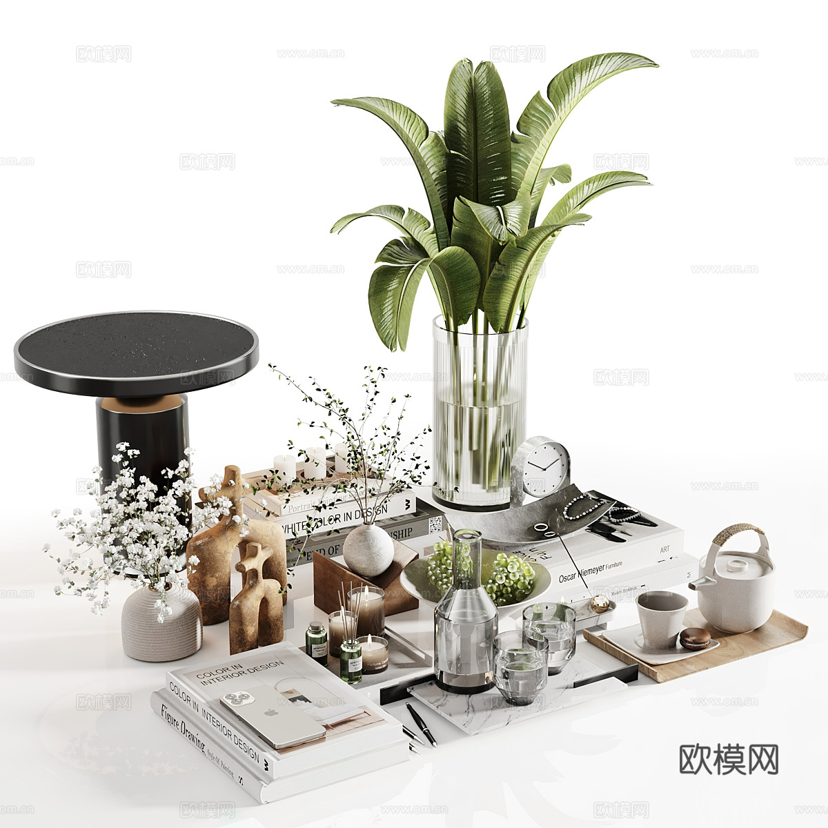 装饰套装3d模型