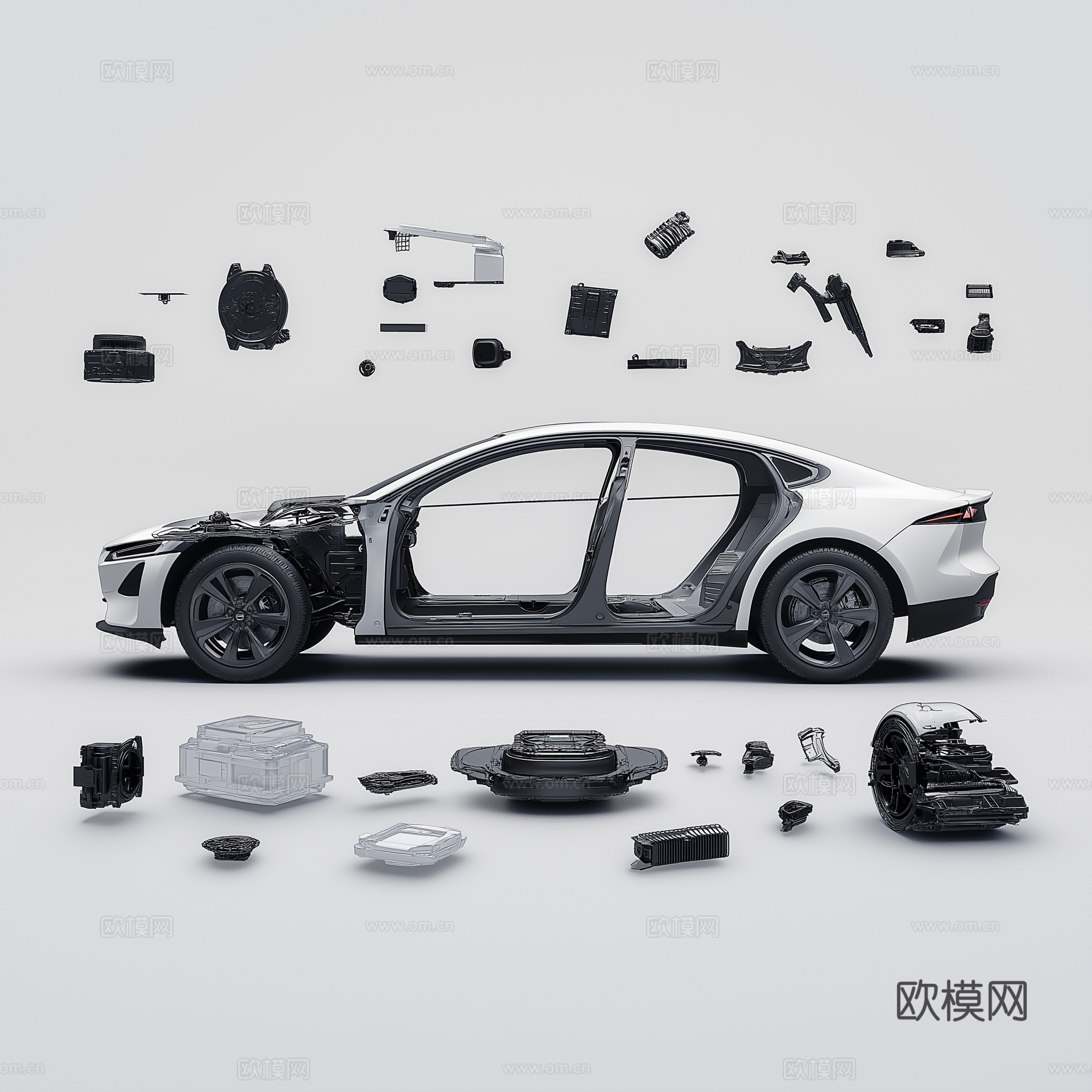 高级跑车赛车壁纸挂画