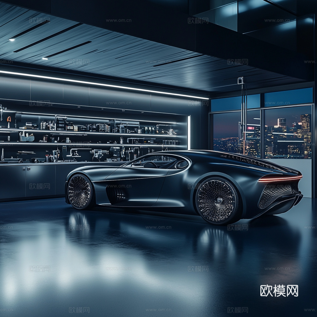 高级跑车赛车壁纸挂画