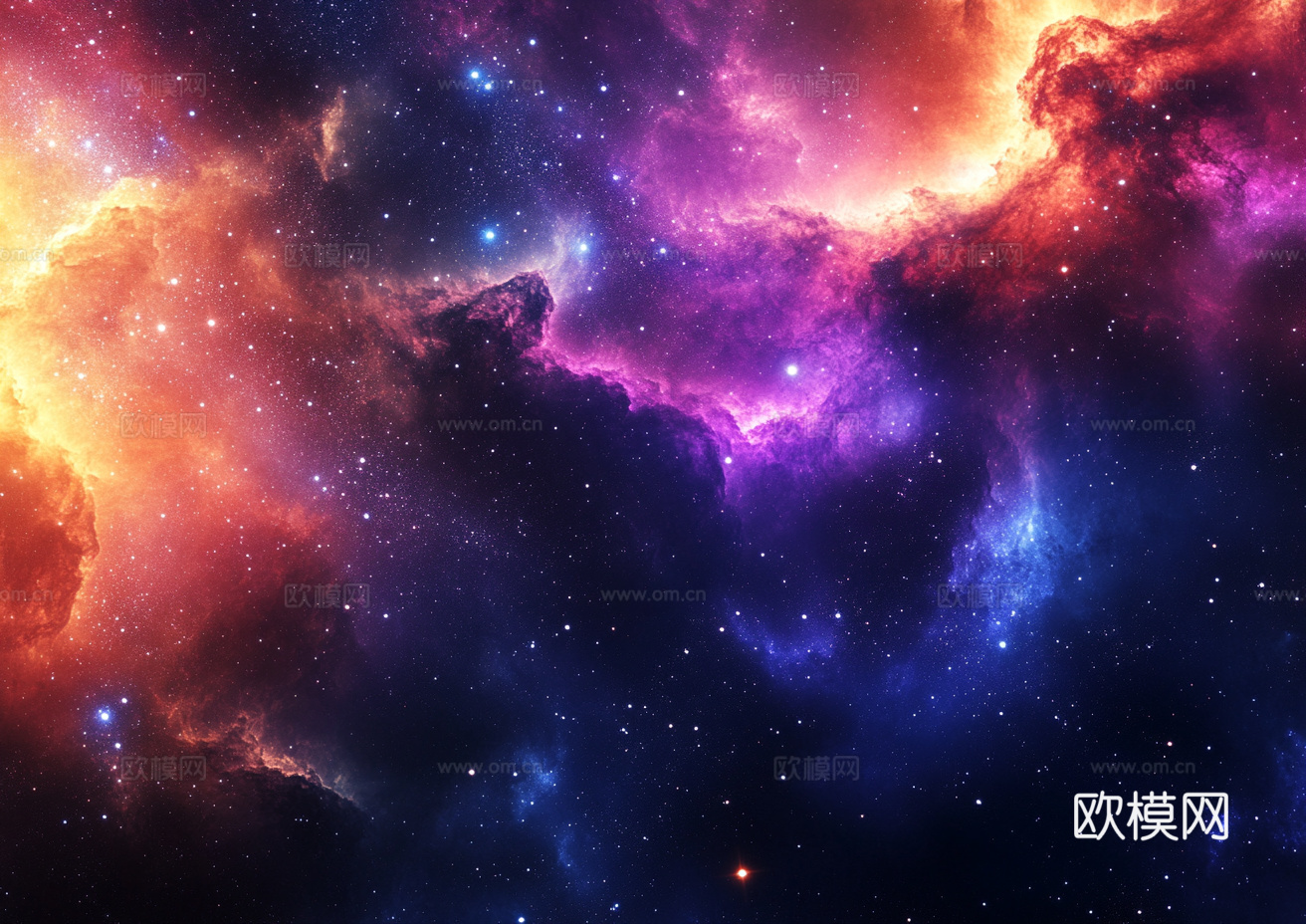 宇宙星空顶 银河系下载（渲染图2）