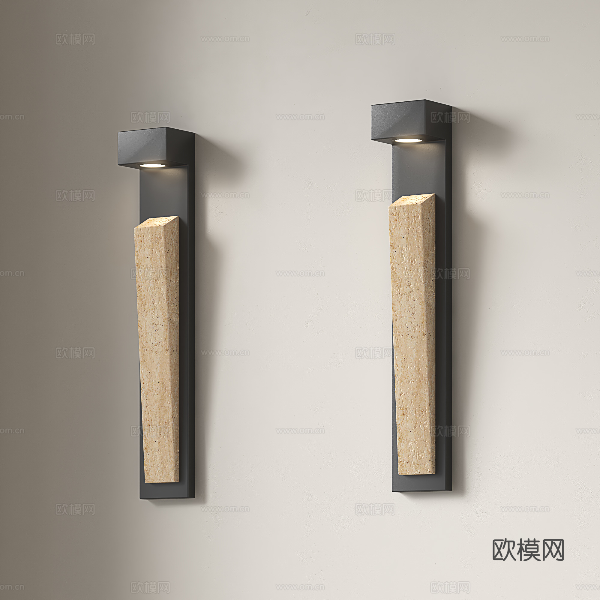 户外壁灯 庭院壁灯 花园壁灯 露台壁灯 大门壁灯3d模型