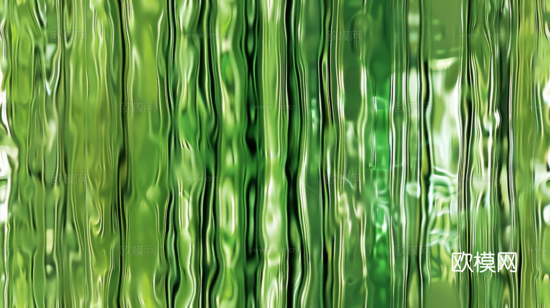 夹丝磨砂玻璃幕墙植物隔断