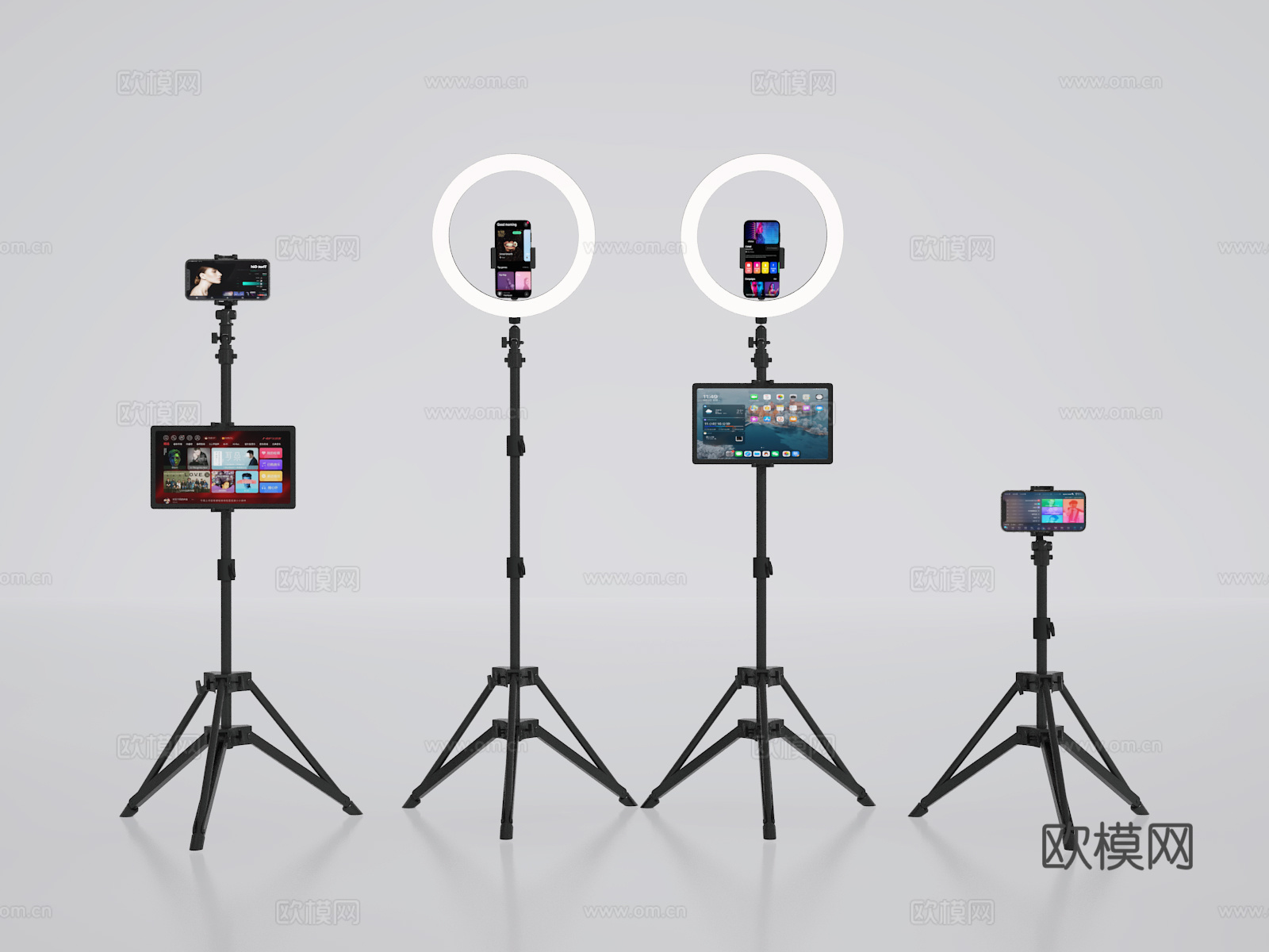 手机支架3d模型