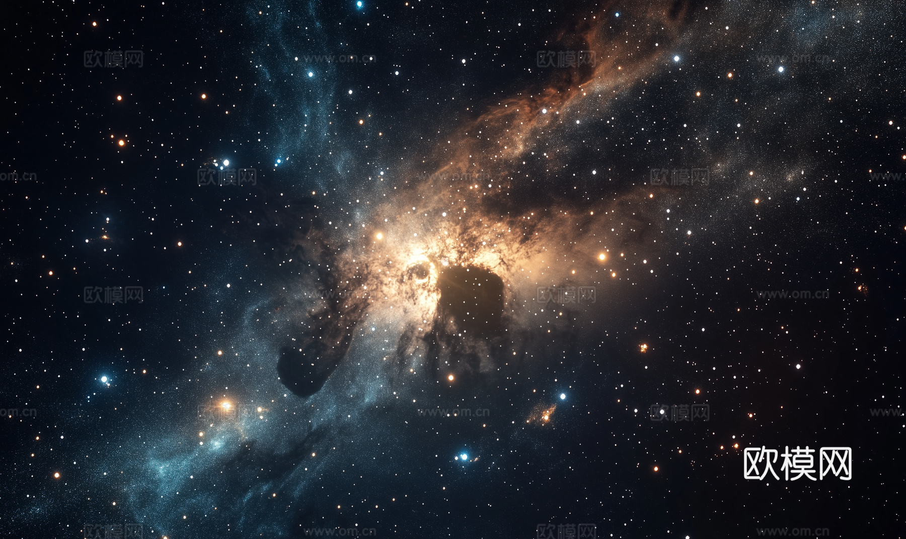 宇宙星空顶 银河系