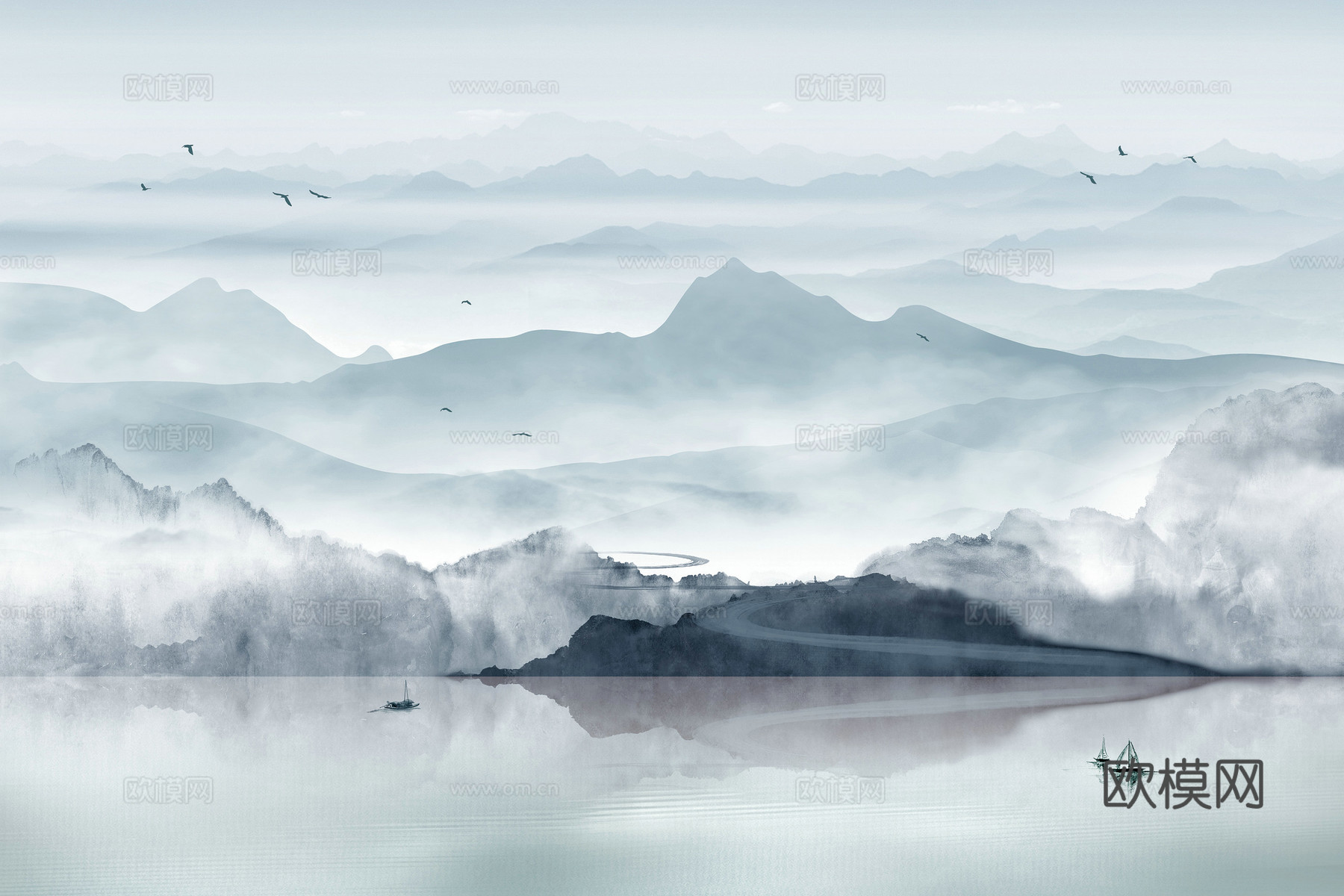 侘寂中古风茶室 茶组合 小品 枯木下载