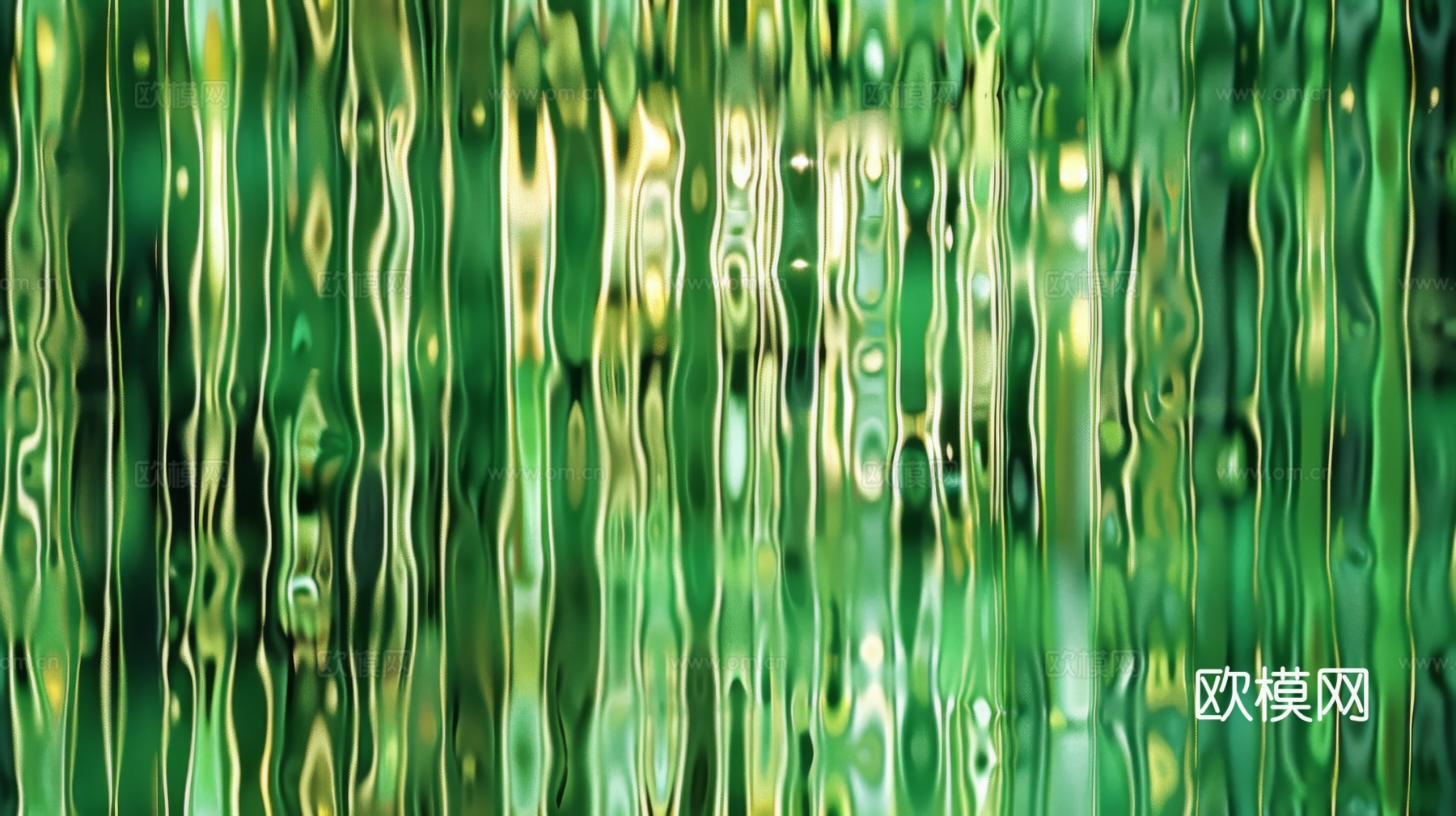 夹丝磨砂玻璃幕墙植物隔断