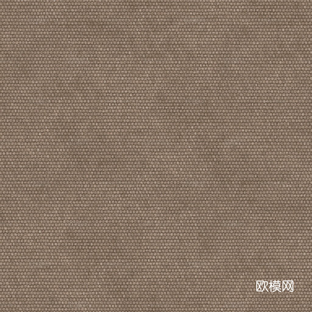 无缝棕色布纹布料麻布针织亚麻家具面料贴图