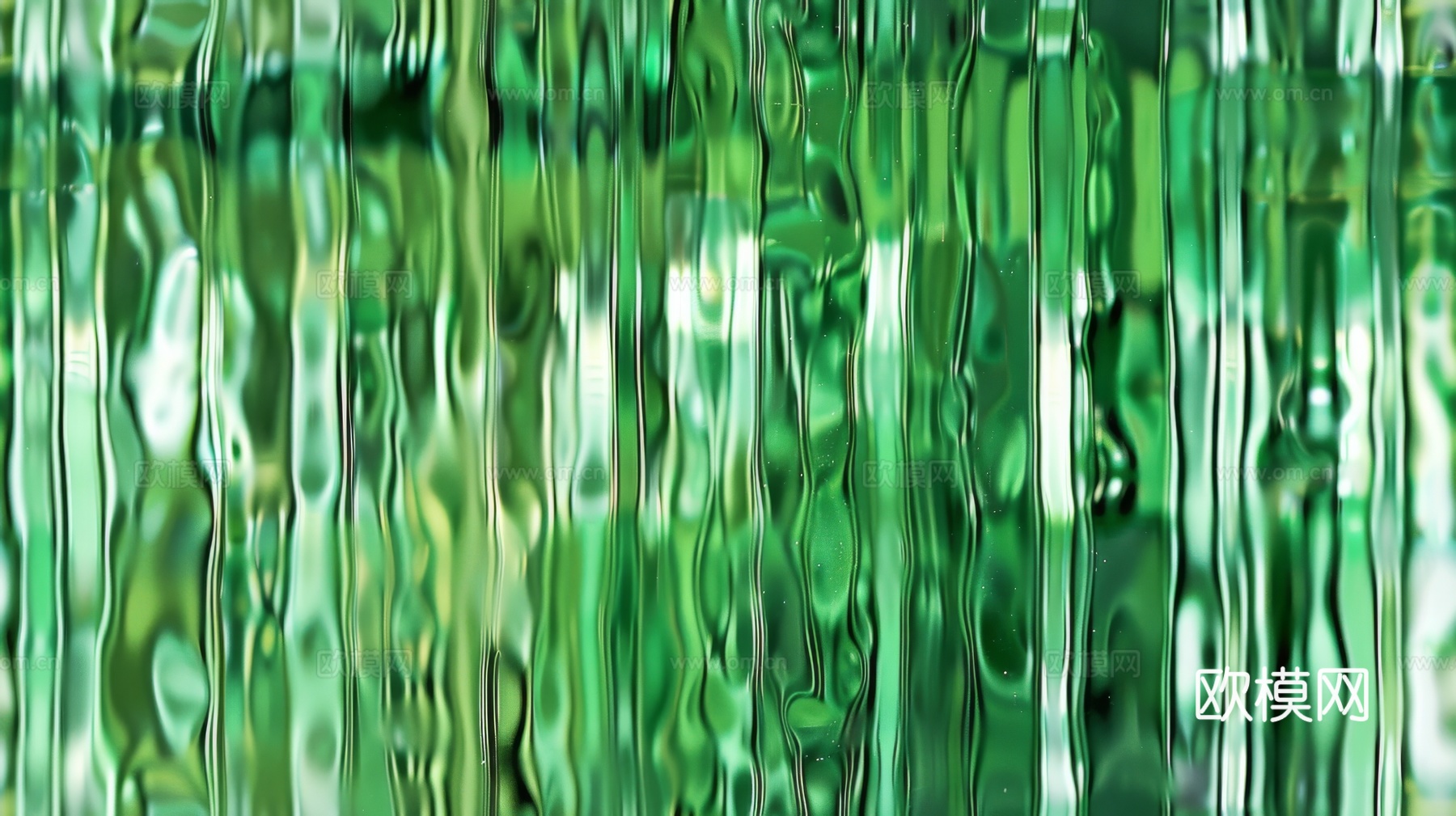 夹丝磨砂玻璃幕墙植物隔断