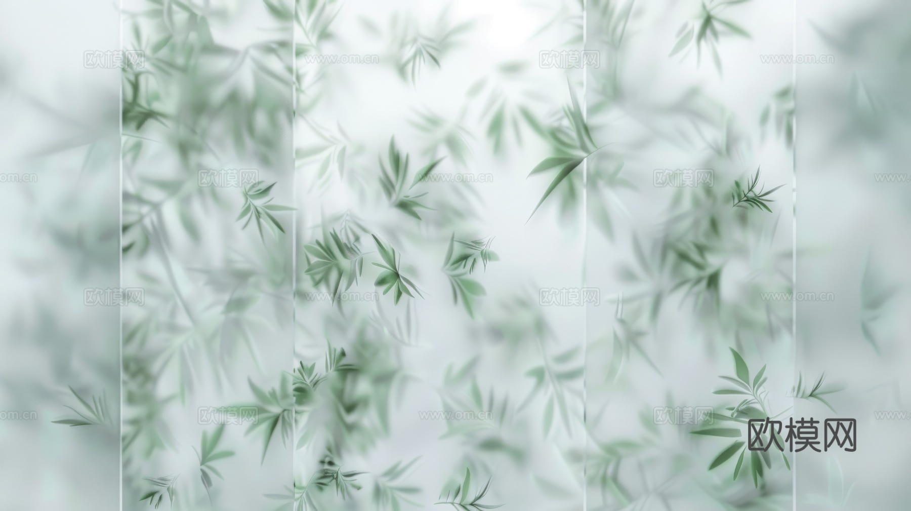 夹丝艺术玻璃幕墙隔断