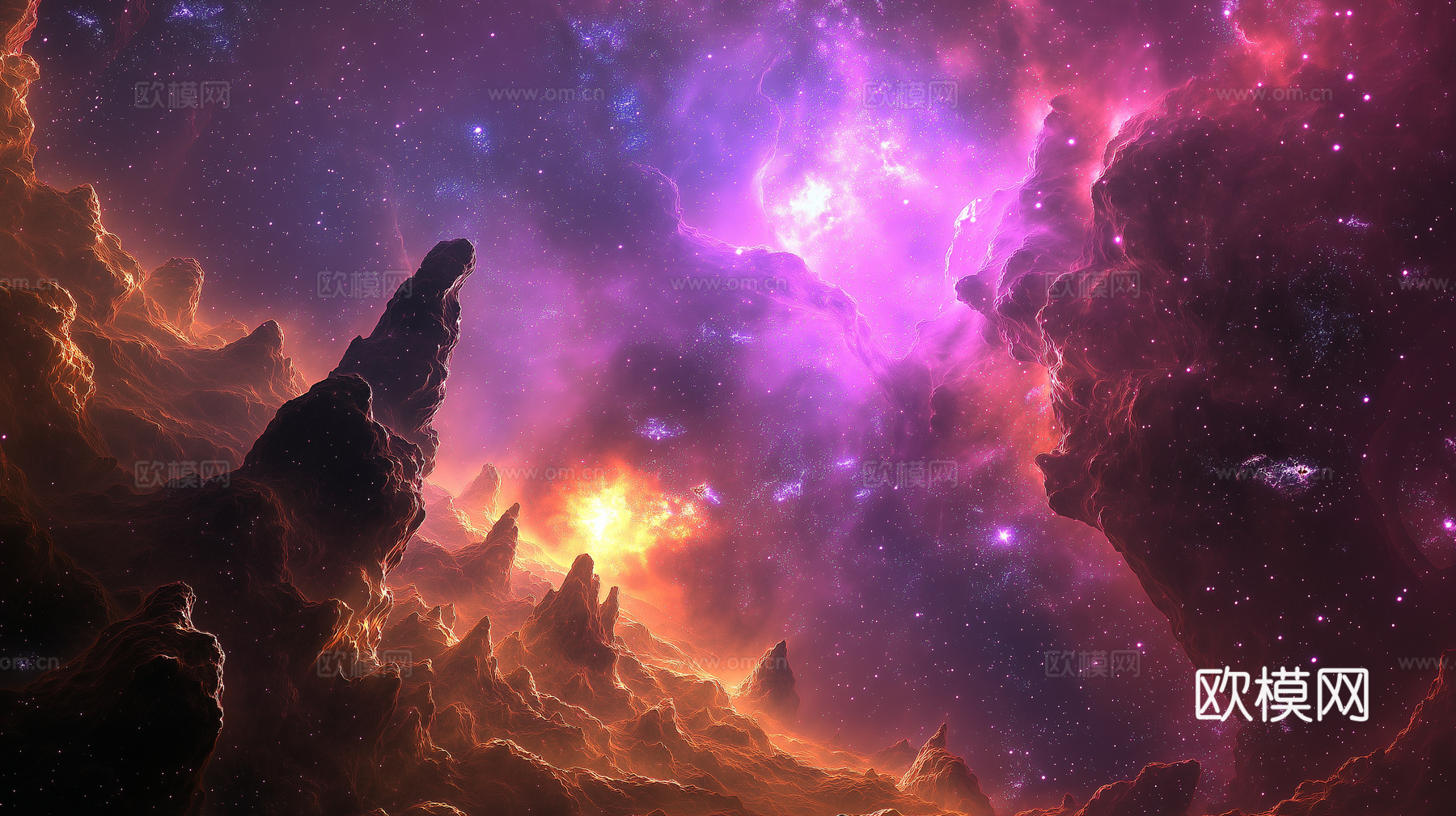 宇宙星空顶 银河系