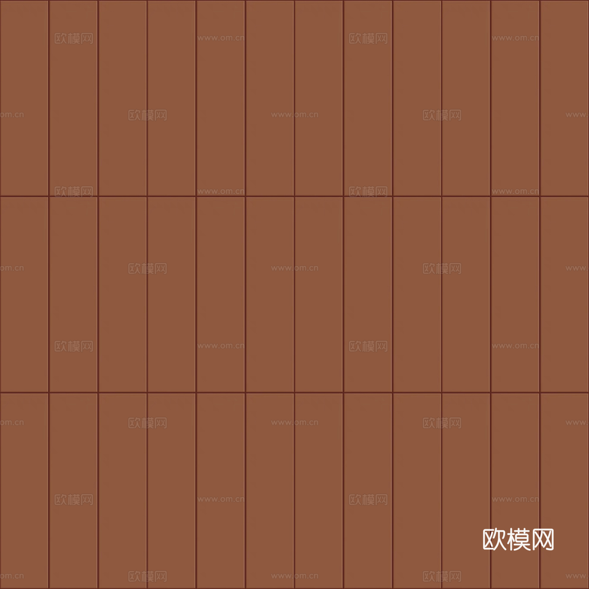 橙红色长方形马赛克瓷砖贴图
