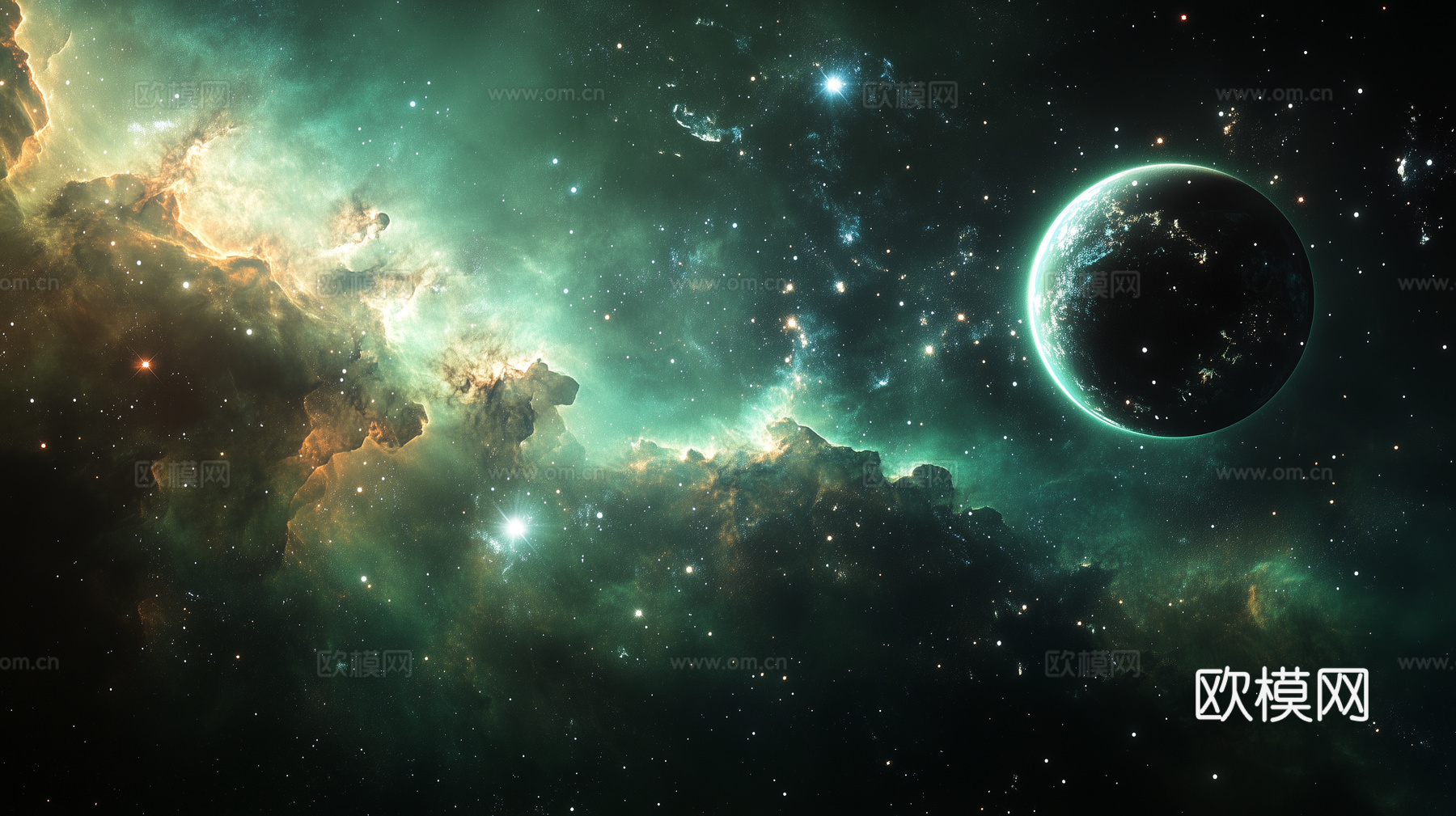 宇宙星空顶 银河系