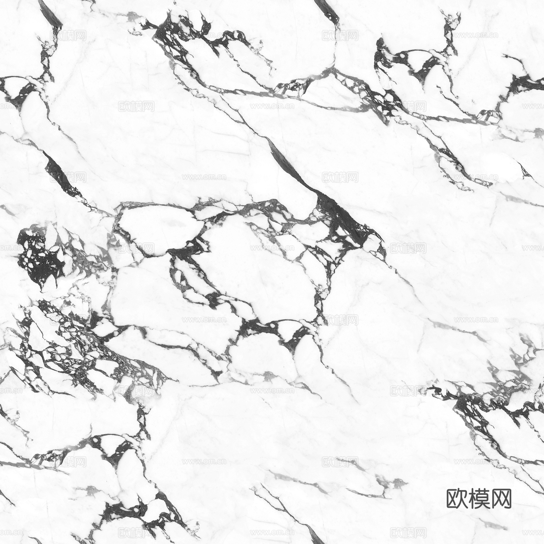 无缝经典宝格丽白色大理石贴图